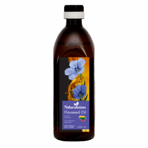 Šalto spaudimo linų sėmenų aliejus NATURALISIMO 500ml