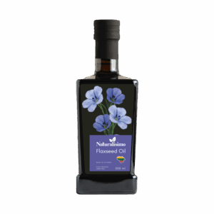 Šalto spaudimo linų sėmenų aliejus NATURALISIMO 500ml