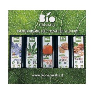 Ekologiškų aliejų rinkinys BIONATURALIS „Premium”